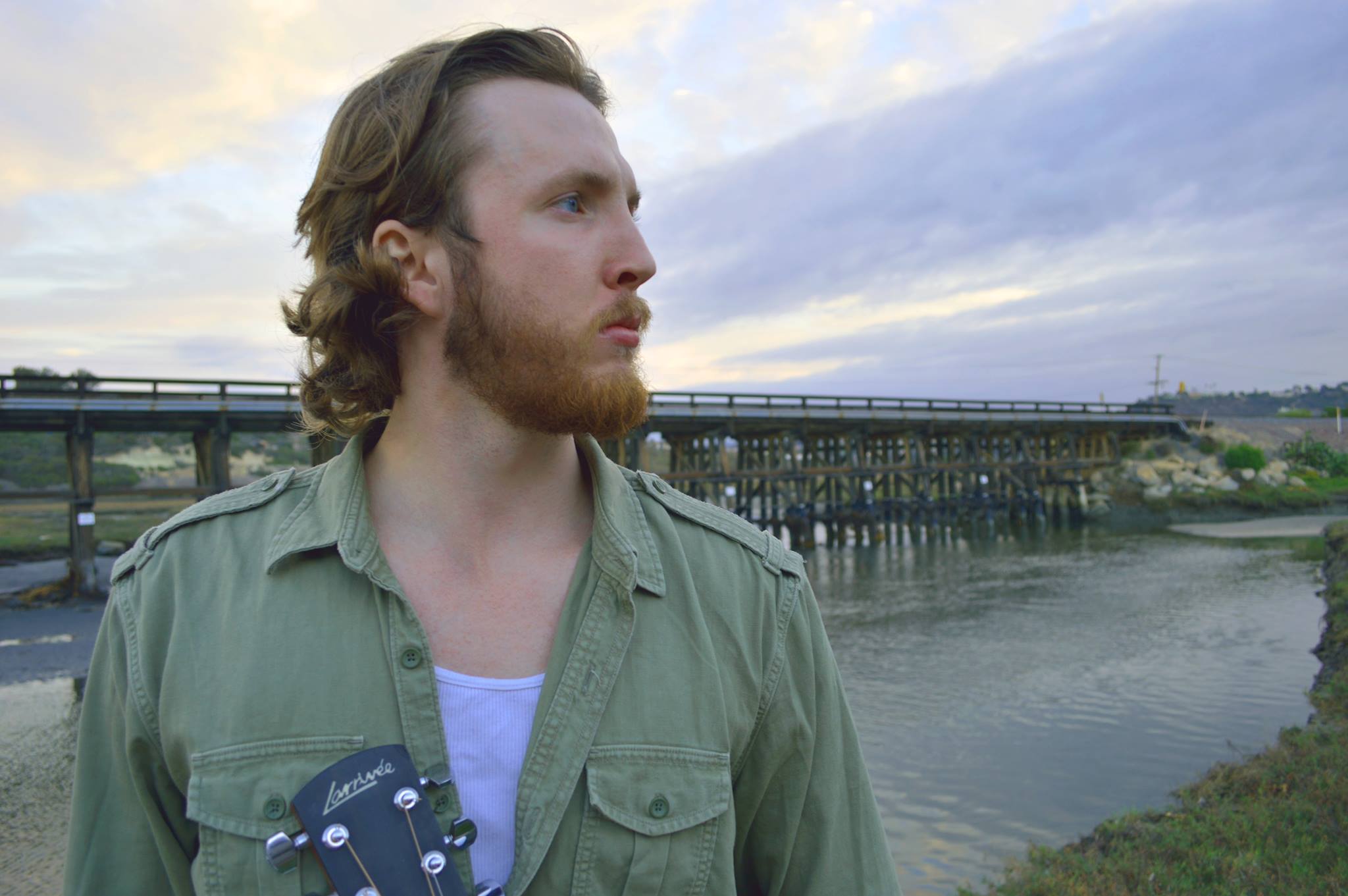 Beau Grayson Tucker in a thai green shirt.